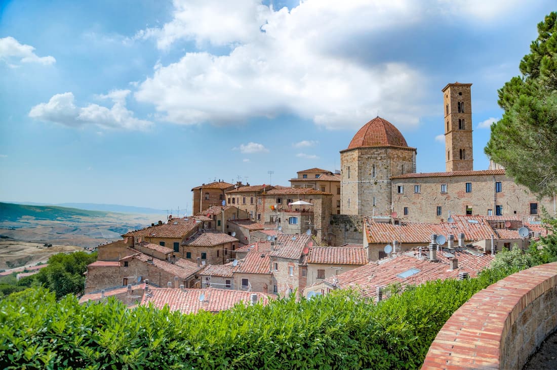 Volterra y las colinas etruscas