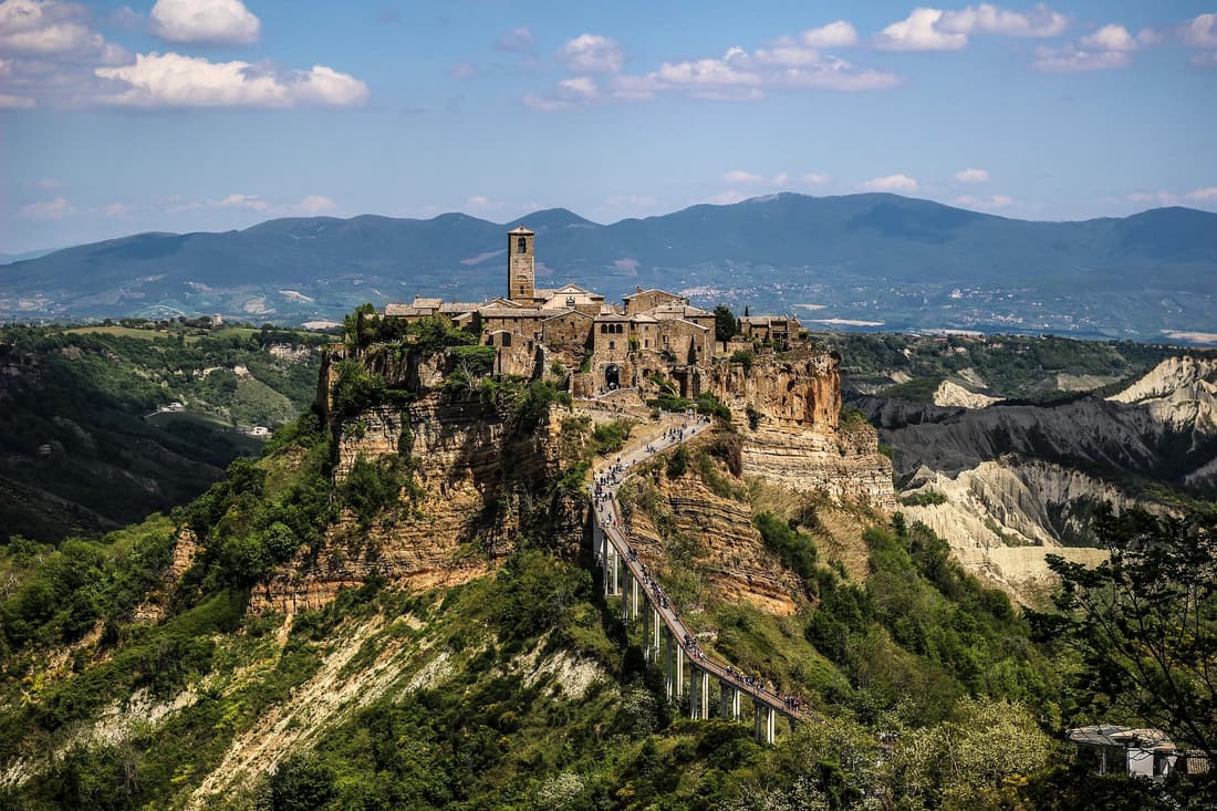Orvieto y los pueblos medievales